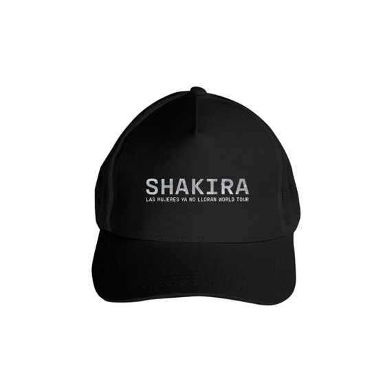 BONÉ SHAKIRA LAS MUJERES YA NO LLORAN WORLD TOUR (COM TELA)