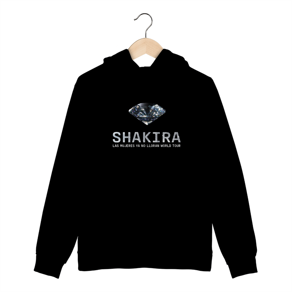 Nome do produto: MOLETOM SHAKIRA LAS MUJERES YA NO LLORAN WORLD TOUR
