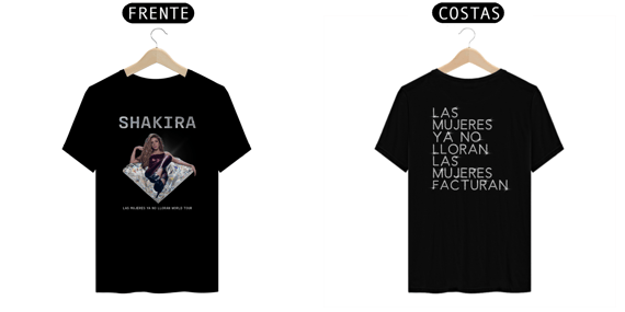 CAMISETA SHAKIRA LAS MUJERES YA NO LLORAN WORLD TOUR 