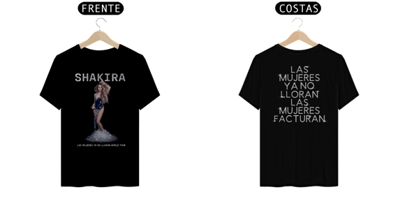 CAMISETA SHAKIRA LAS MUJERES YA NO LLORAN WORLD TOUR 
