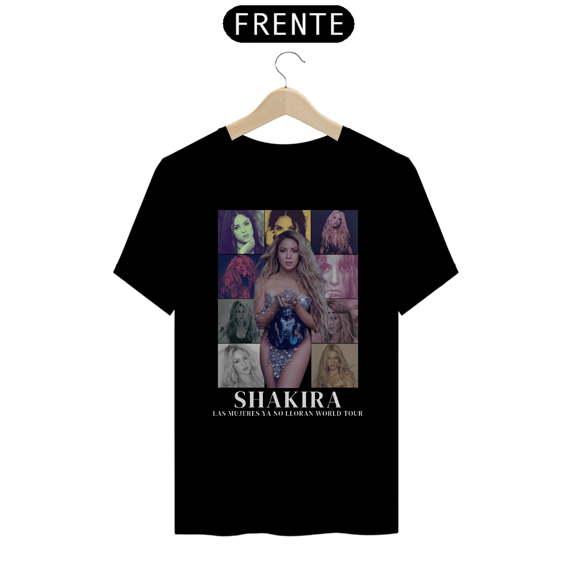 CAMISETA SHAKIRA LAS MUJERES YA NO LLORAN WORLD TOUR 