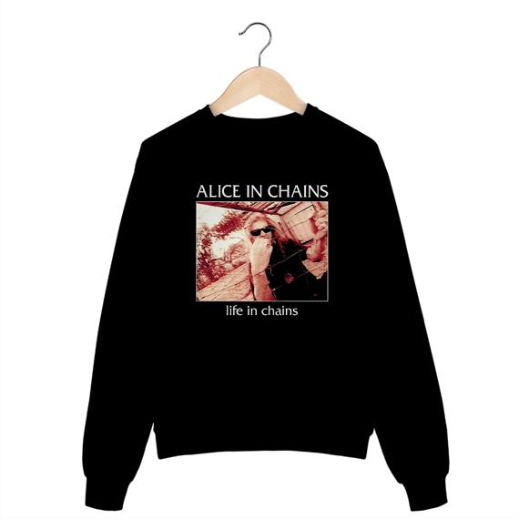 MOLETOM FECHADO ALICE IN CHAINS