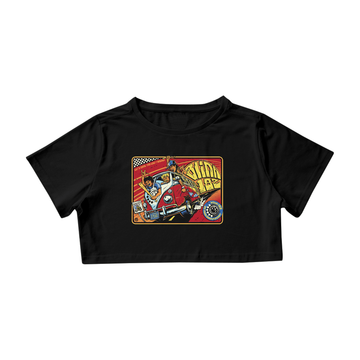 Nome do produto: CROPPED BLINK 182