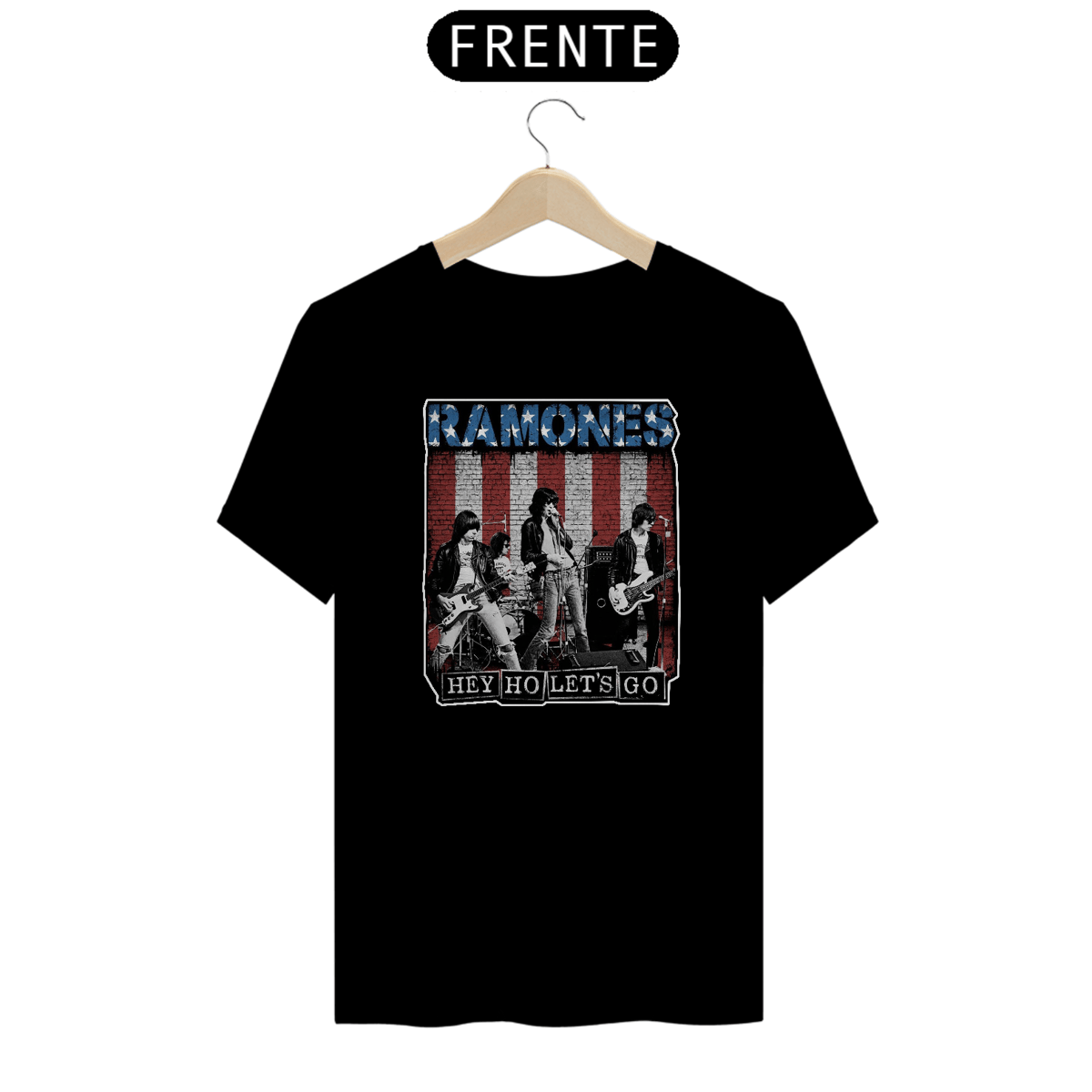 Nome do produto: CAMISETA RAMONES