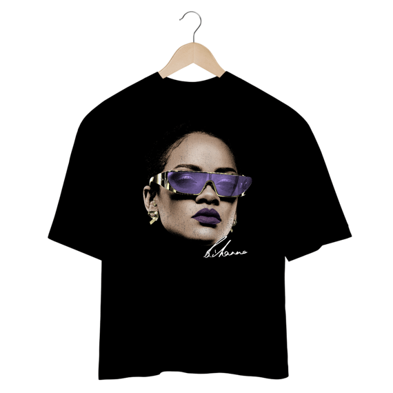 CAMISETA OVERSIZED RIHANNA FACE