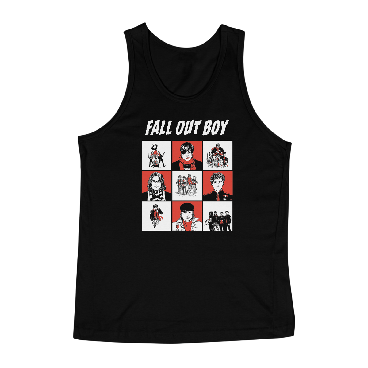 Nome do produto: REGATA FALL OUT BOY