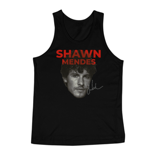 Nome do produto REGATA SHAWN MENDES FACE (MASCULINA)
