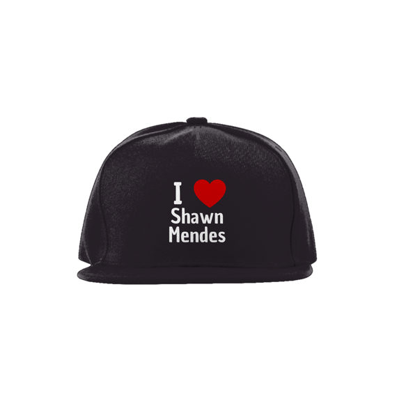 BONÉ I LOVE SHAWN MENDES (ABA RETA)