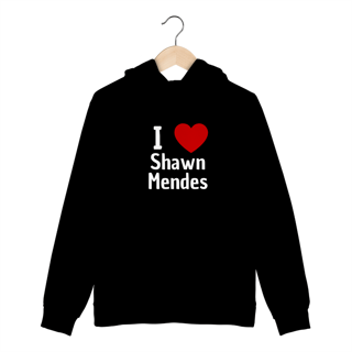 Nome do produto MOLETOM CANGURU I LOVE SHAWN MENDES