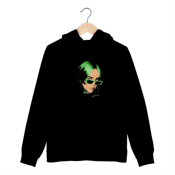 MOLETOM CANGURU BILLIE EILISH