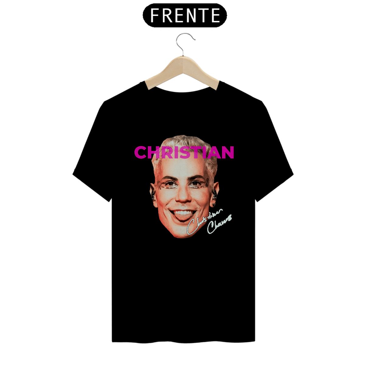 Nome do produto: CAMISETA RBD CHRISTIAN CHAVEZ FACE
