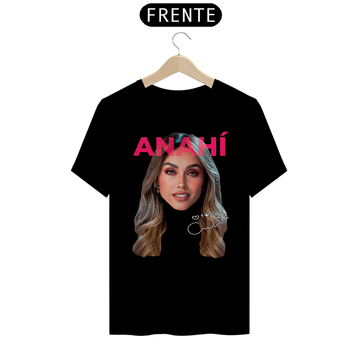 Nome do produto: CAMISETA RBD ANAHI FACE