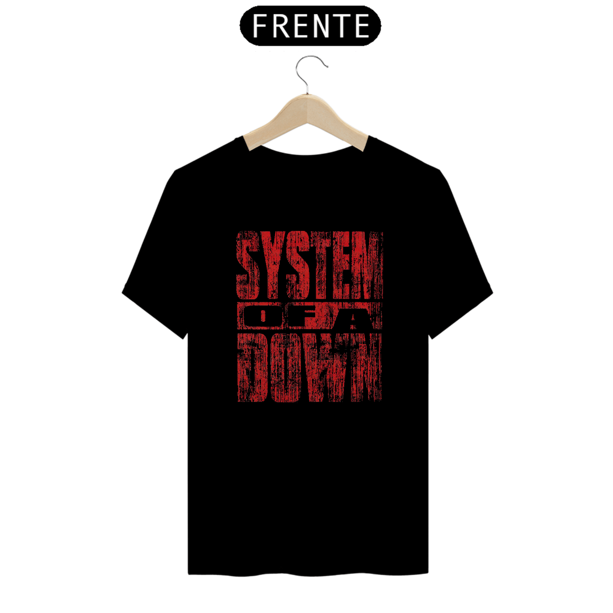 Nome do produto: CAMISETA SYSTEM OF A DOWN