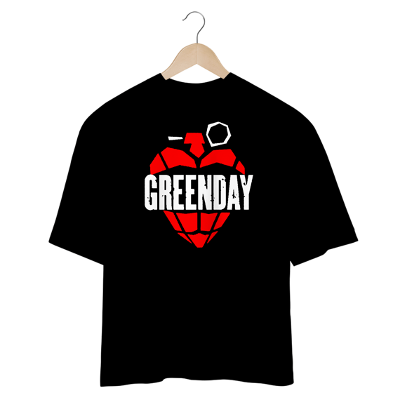 CAMISETA OVERSIZED GREEN DAY