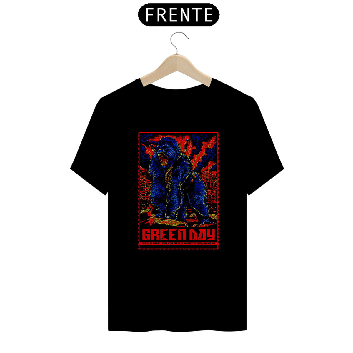 Nome do produto: CAMISETA GREEN DAY