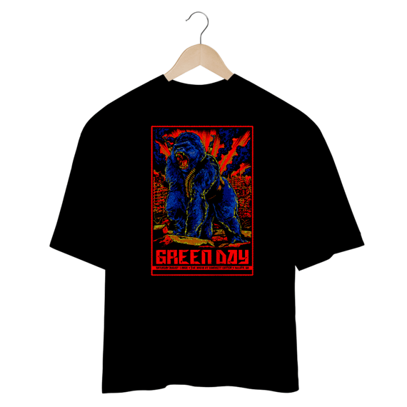 CAMISETA OVERSIZED GREEN DAY