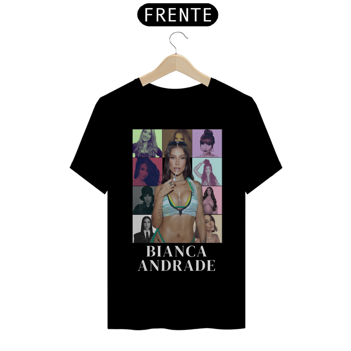 Nome do produto: CAMISETA BIANCA ANDRADE BOCA ROSA THE ERAS