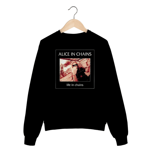 MOLETOM ALICE IN CHAINS