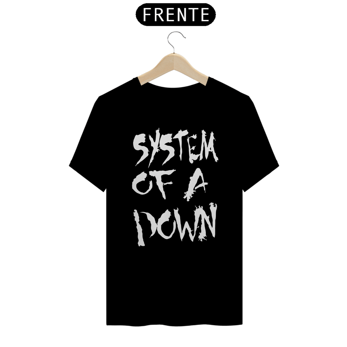 Nome do produto: CAMISETA SYSTEM OF A DOWN