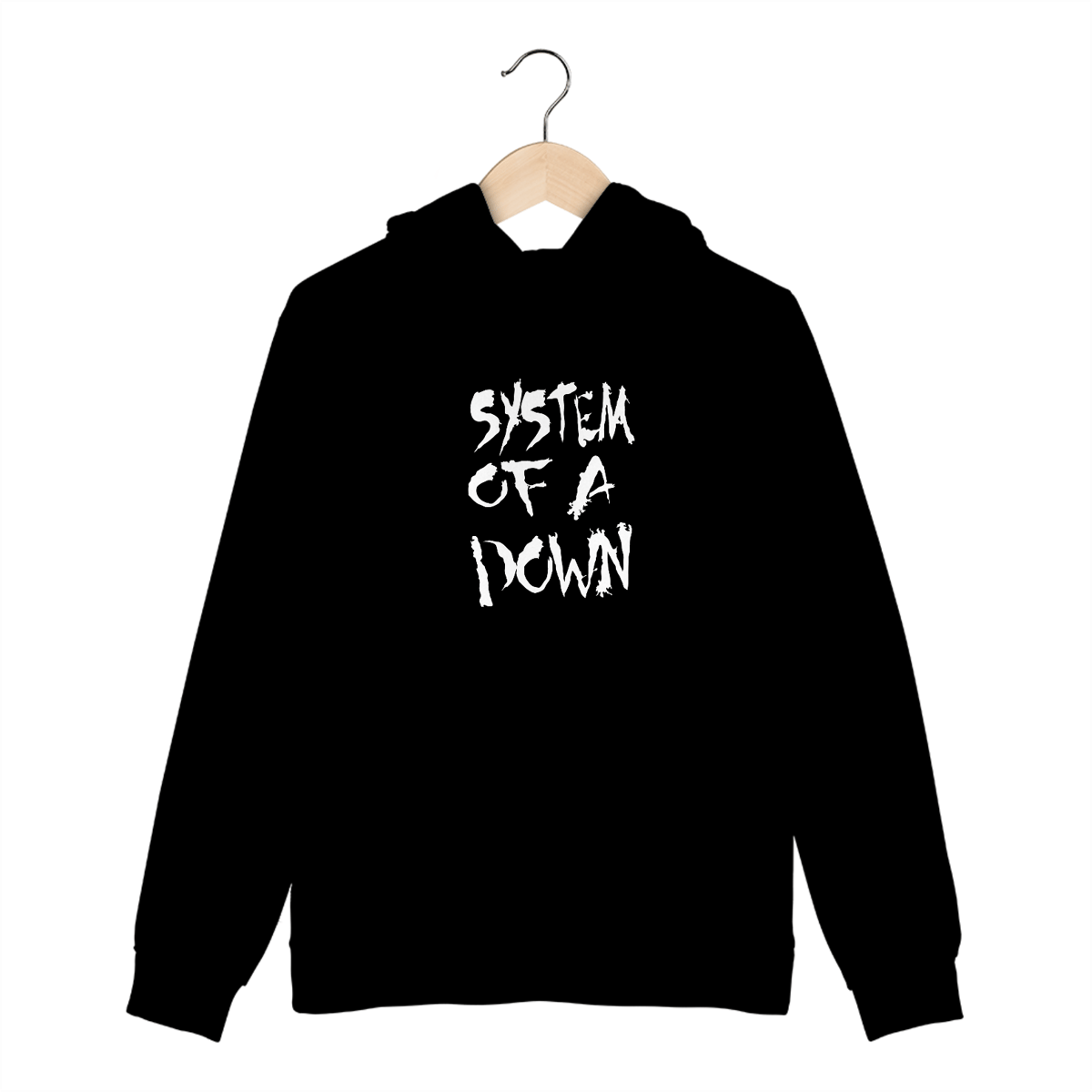 Nome do produto: MOLETOM CANGURU SYSTEM OF A DOWN
