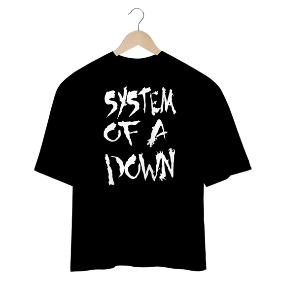 CAMISETA OVERSIZED SYSTEM OF A DOWN