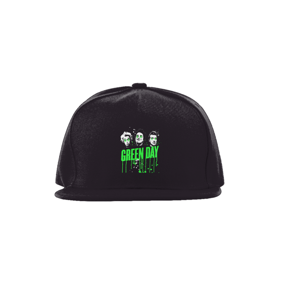 BONÉ ABA RETA GREEN DAY