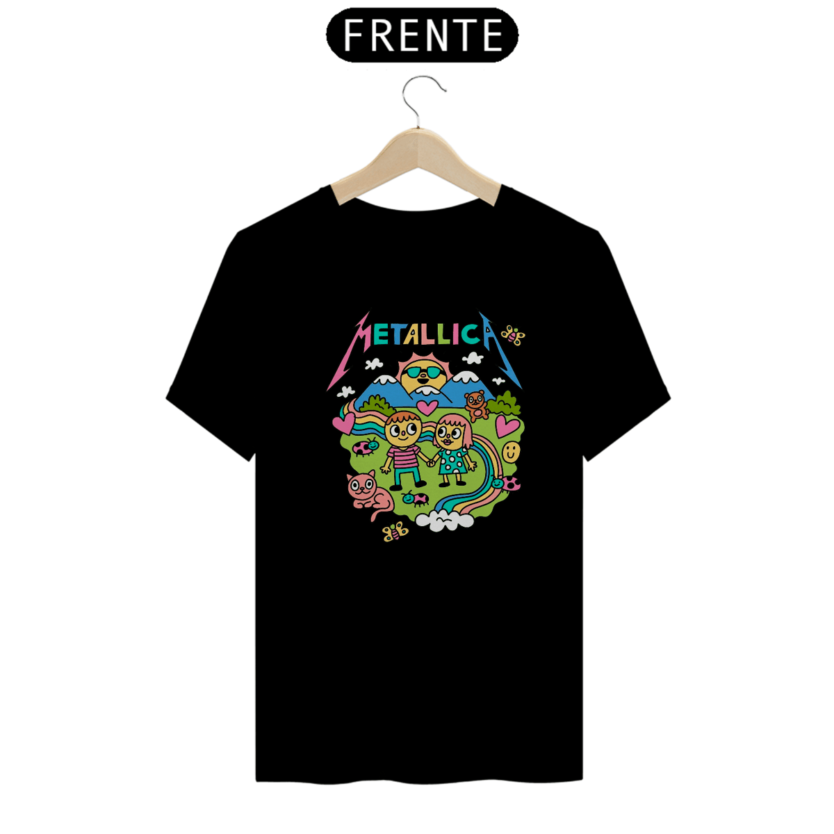 Nome do produto: CAMISETA METALLICA