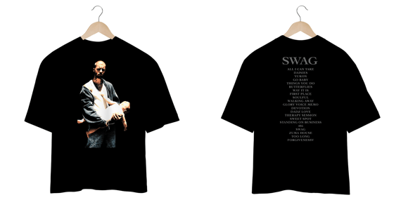 CAMISETA OVERSIZED JUSTIN BIEBER SWAG