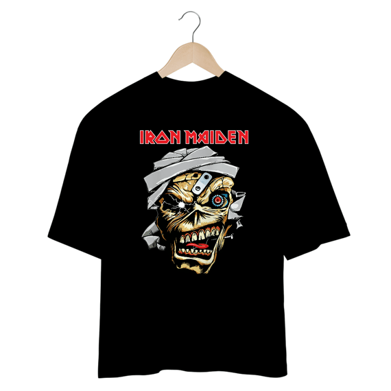 CAMISETA OVERSIZED IRON MAIDEN