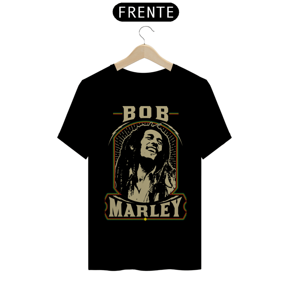 CAMISETA BOB MARLEY Nome do produto: CAMISETA BOB MARLEY