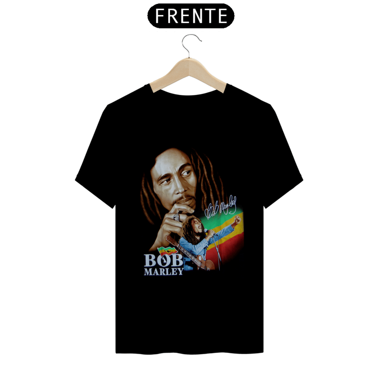CAMISETA BOB MARLEY Nome do produto: CAMISETA BOB MARLEY