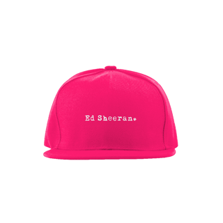 Nome do produto Boné Aba Reta - Ed Sheeran