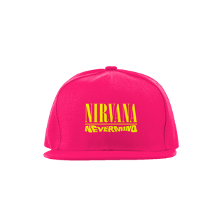 Nome do produto BONÉ ABA RETA NIRVANA