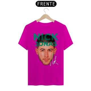 Nome do produto CAMISETA NICK JONAS FACE