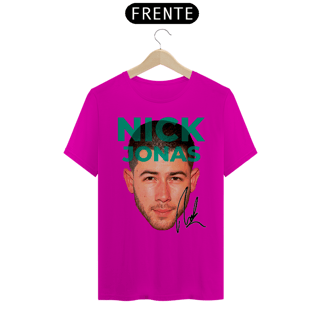 Nome do produto CAMISETA NICK JONAS FACE