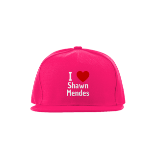 Nome do produto BONÉ I LOVE SHAWN MENDES (ABA RETA)