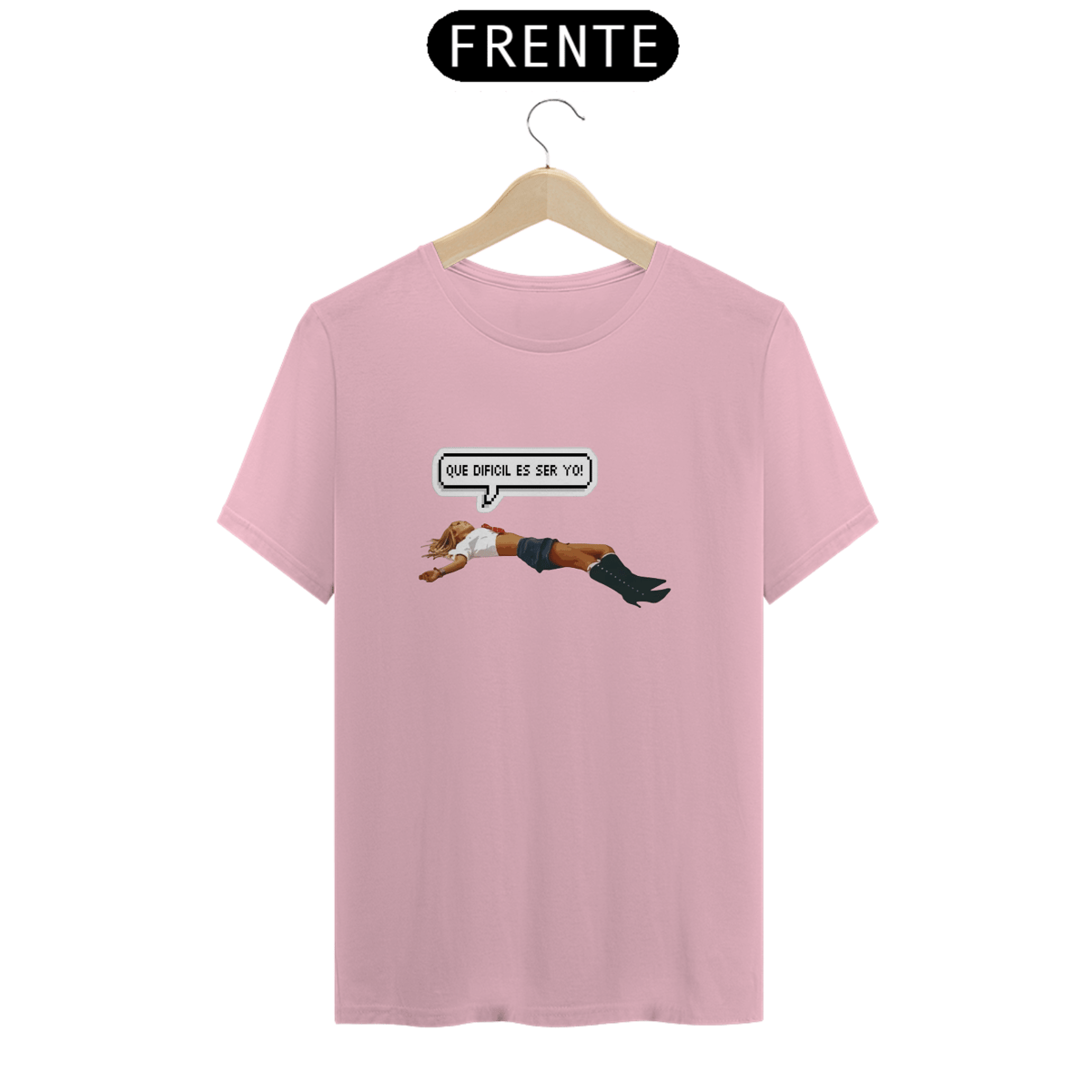 Nome do produto: Camiseta Unissex - RBD Que dificil es ser yo 