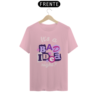 Nome do produto CAMISETA OLIVIA RODRIGO BAD IDEA RIGHT ?