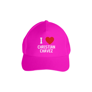 Nome do produto BONÉ I LOVE CHRISTIAN CHAVEZ RBD