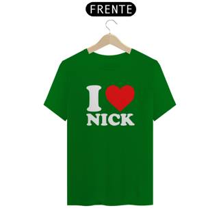 Nome do produto Camiseta Unissex - Jonas Brothers I Love Nick