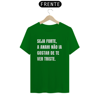 Nome do produto Camiseta Unissex - RBD Seja Forte pela Anahi 