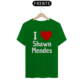Nome do produto CAMISETA I LOVE SHAWN MENDES 