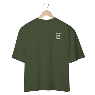 Nome do produto Camiseta Oversized - JUNIOR fome