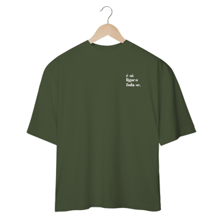 Nome do produto Camiseta Oversized - JUNIOR foda-se