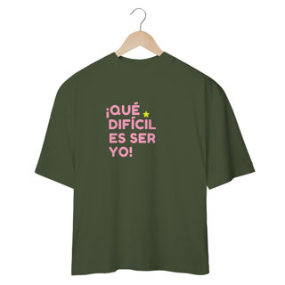 Nome do produto Camiseta Oversized - RBD ¡Que difícil es ser yo! ★