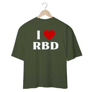 Nome do produto Camiseta Oversized - RBD I Love RBD 