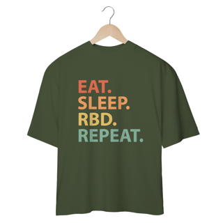 Nome do produto Camiseta Oversized - RBD Repeat