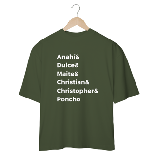 Nome do produto Camiseta Oversized - RBD Integrantes