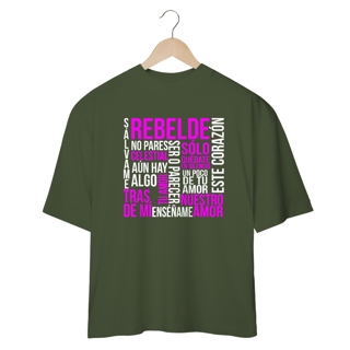 Nome do produto Camiseta Oversized - RBD Maiores Sucessos