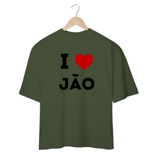 Nome do produto Camiseta Oversized - Jão I Love Jão 